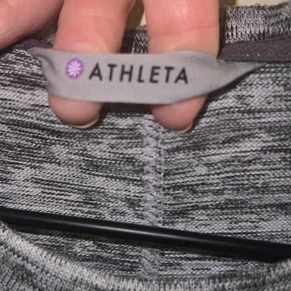 ATHLETA GRAY DRESS WITH POCKETS - Picture 4 of 7